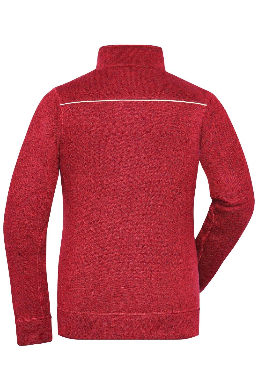 Ladies Knit Workwear Fleece Jacket C3-JN897