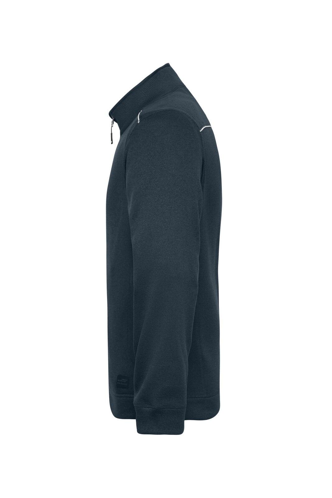 Mens Knit Workwear Fleece Jacket C3-JN898