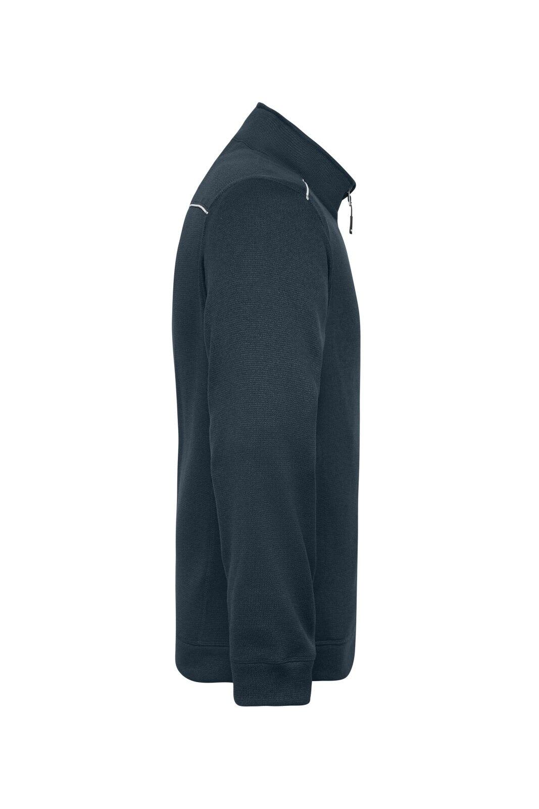 Mens Knit Workwear Fleece Jacket C3-JN898