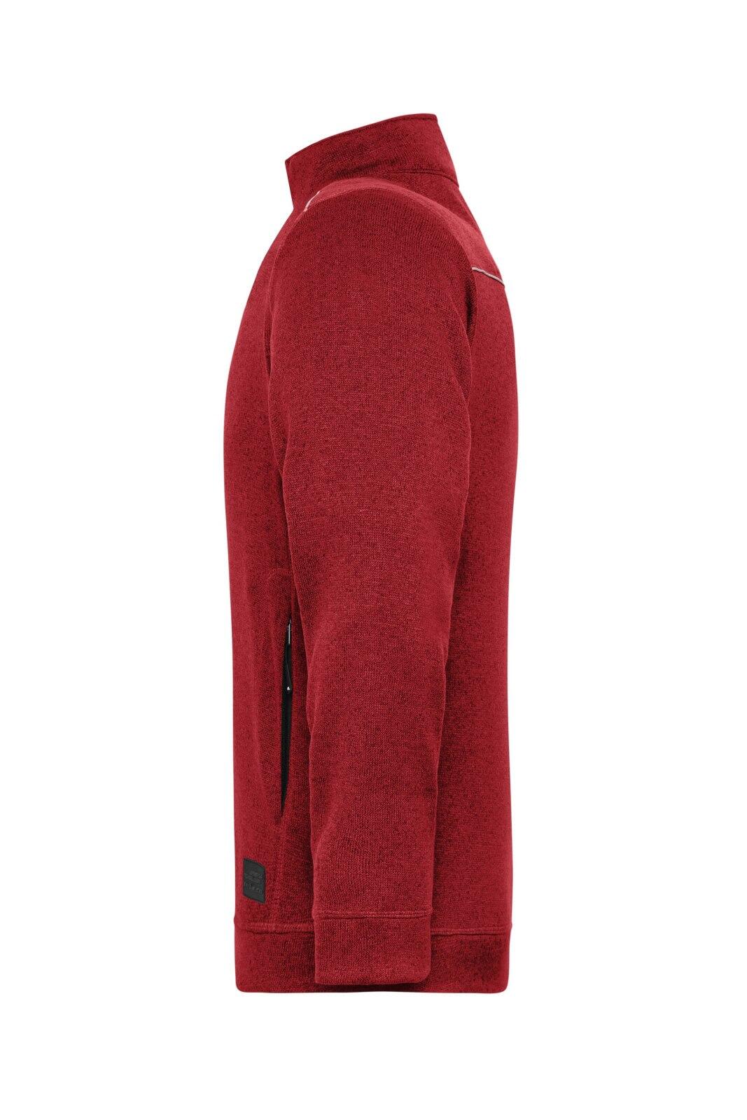 Mens Knit Workwear Fleece Jacket C3-JN898
