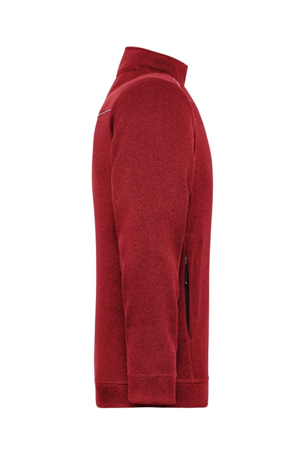 Mens Knit Workwear Fleece Jacket C3-JN898