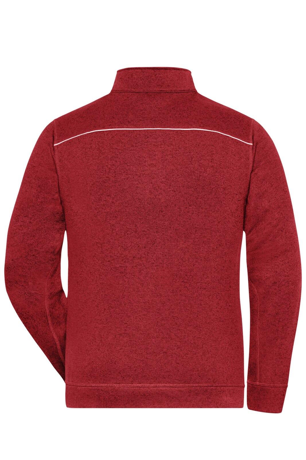 Mens Knit Workwear Fleece Jacket C3-JN898