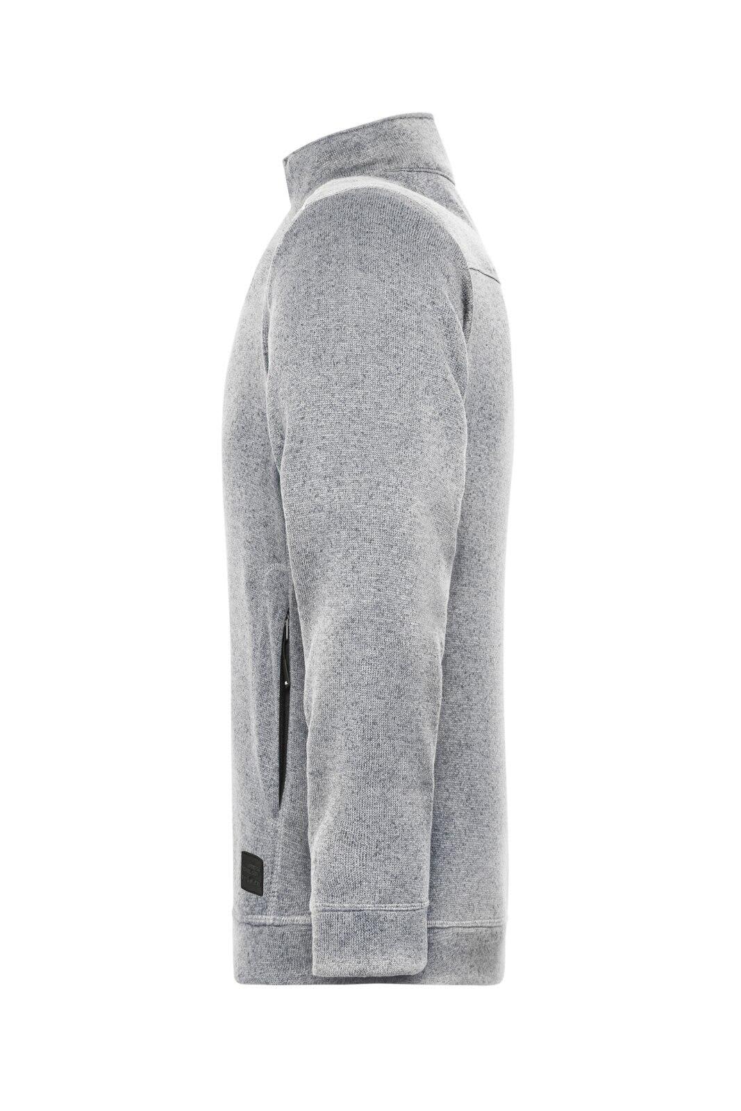 Mens Knit Workwear Fleece Jacket C3-JN898