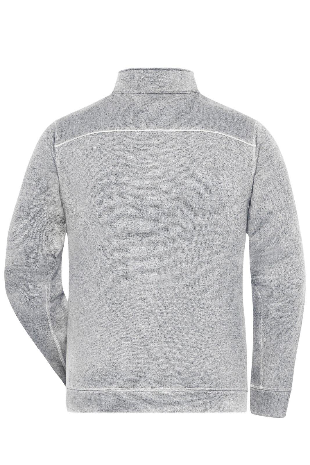 Mens Knit Workwear Fleece Jacket C3-JN898