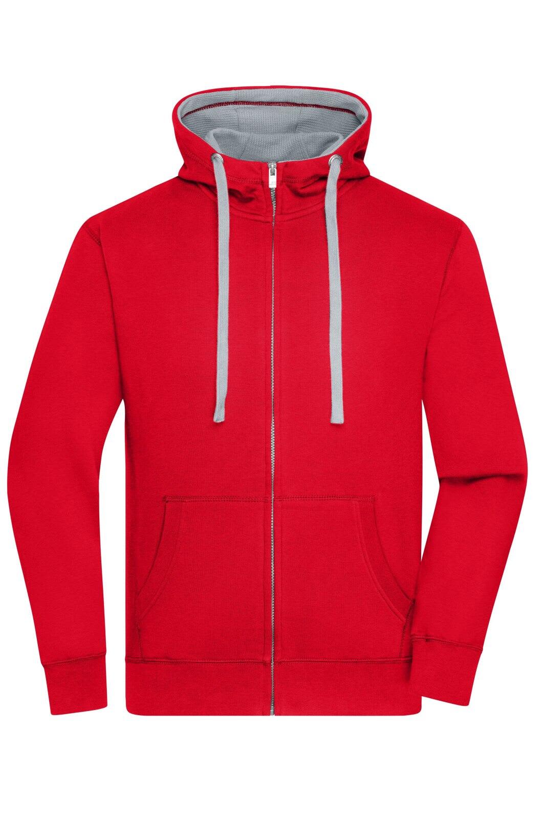 Red/Grey-Heather