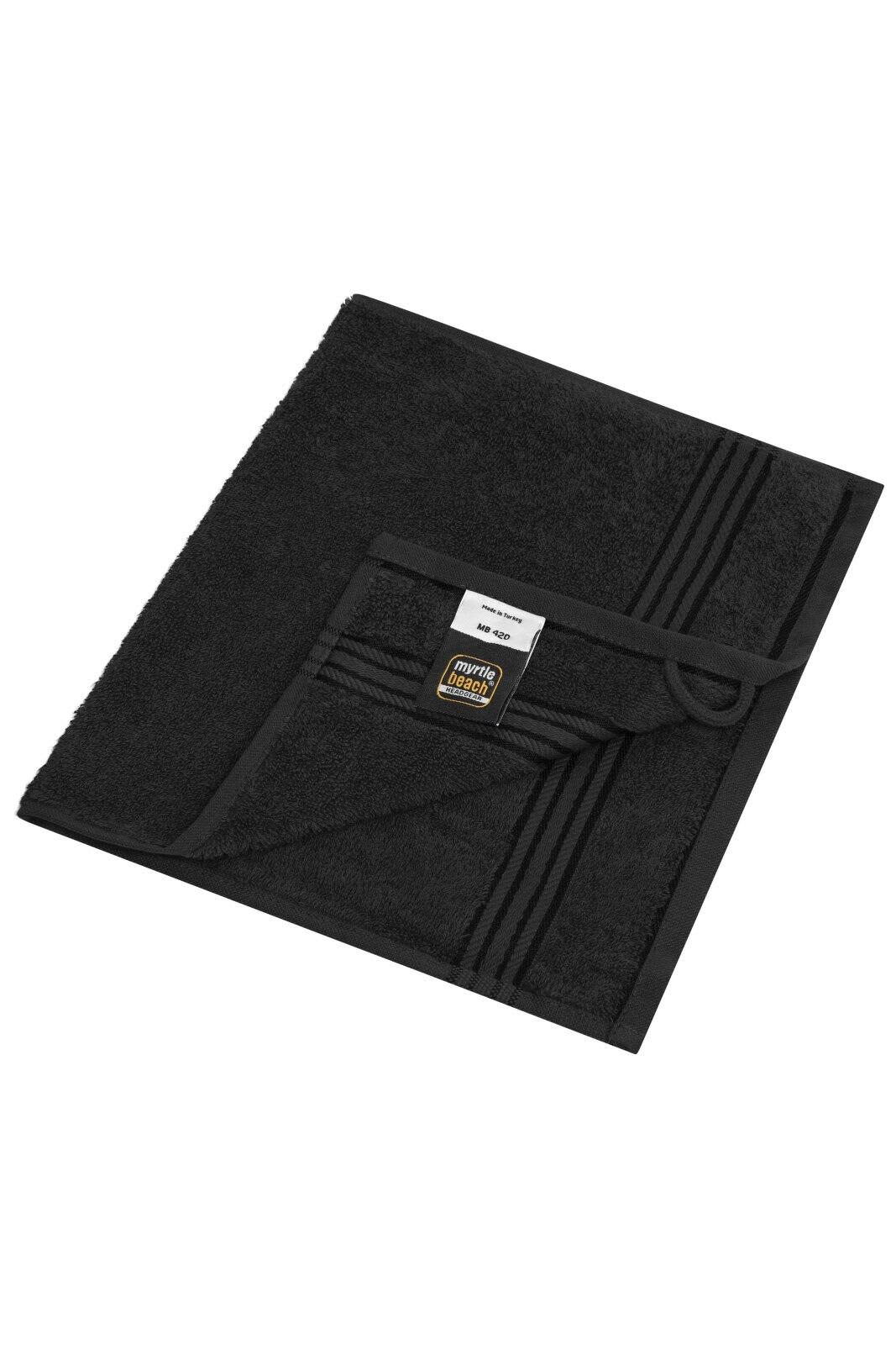 Guest Towel - MB420 Image Black