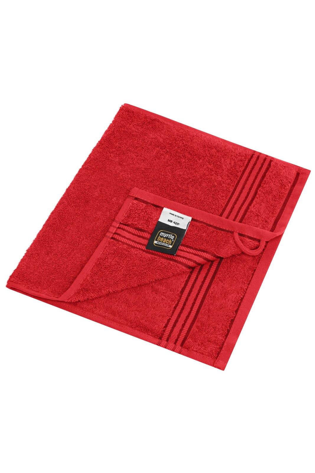 Guest Towel - MB420 Image Red