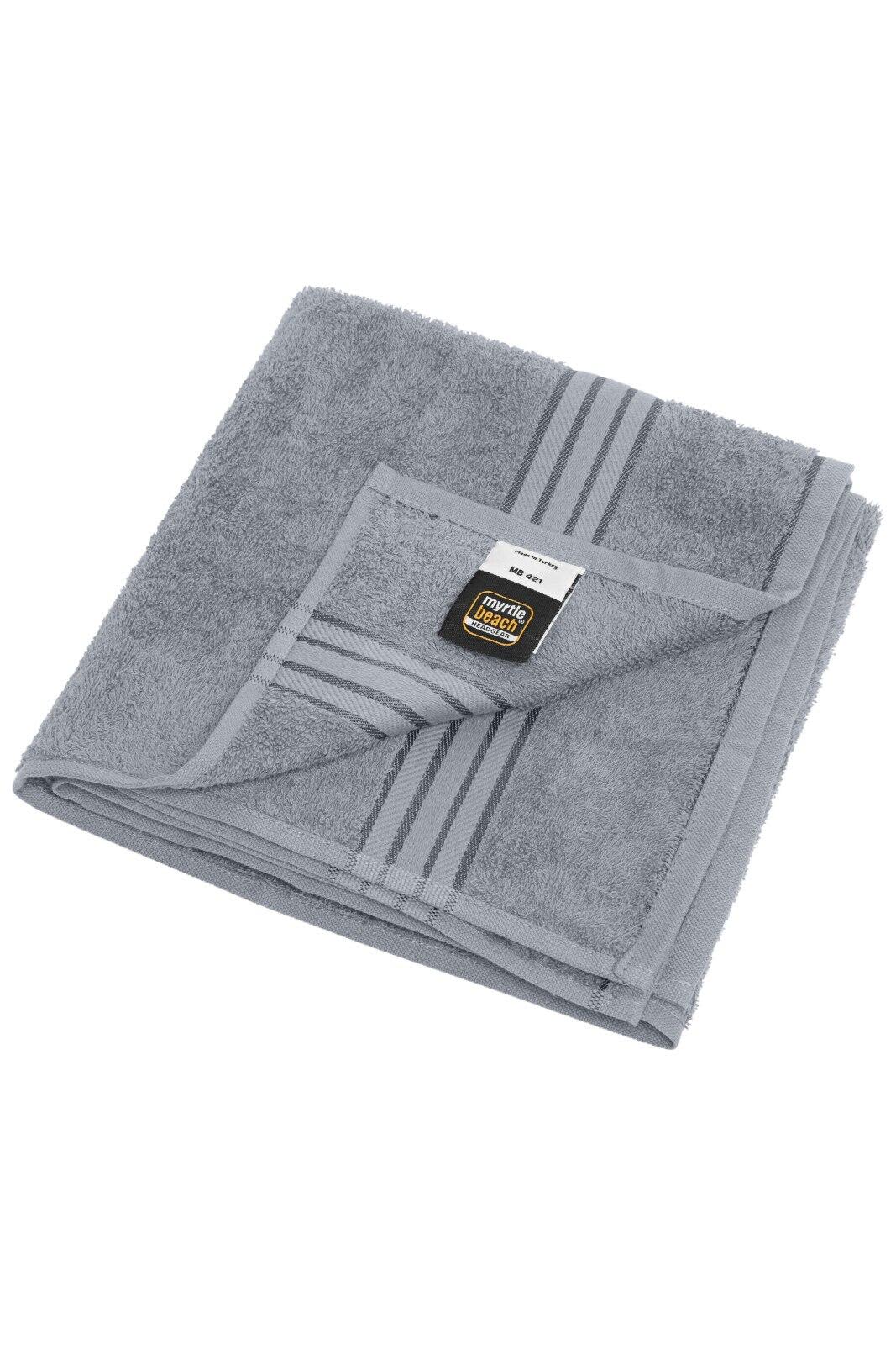 Hand Towel - MB421 Image Mid-Grey