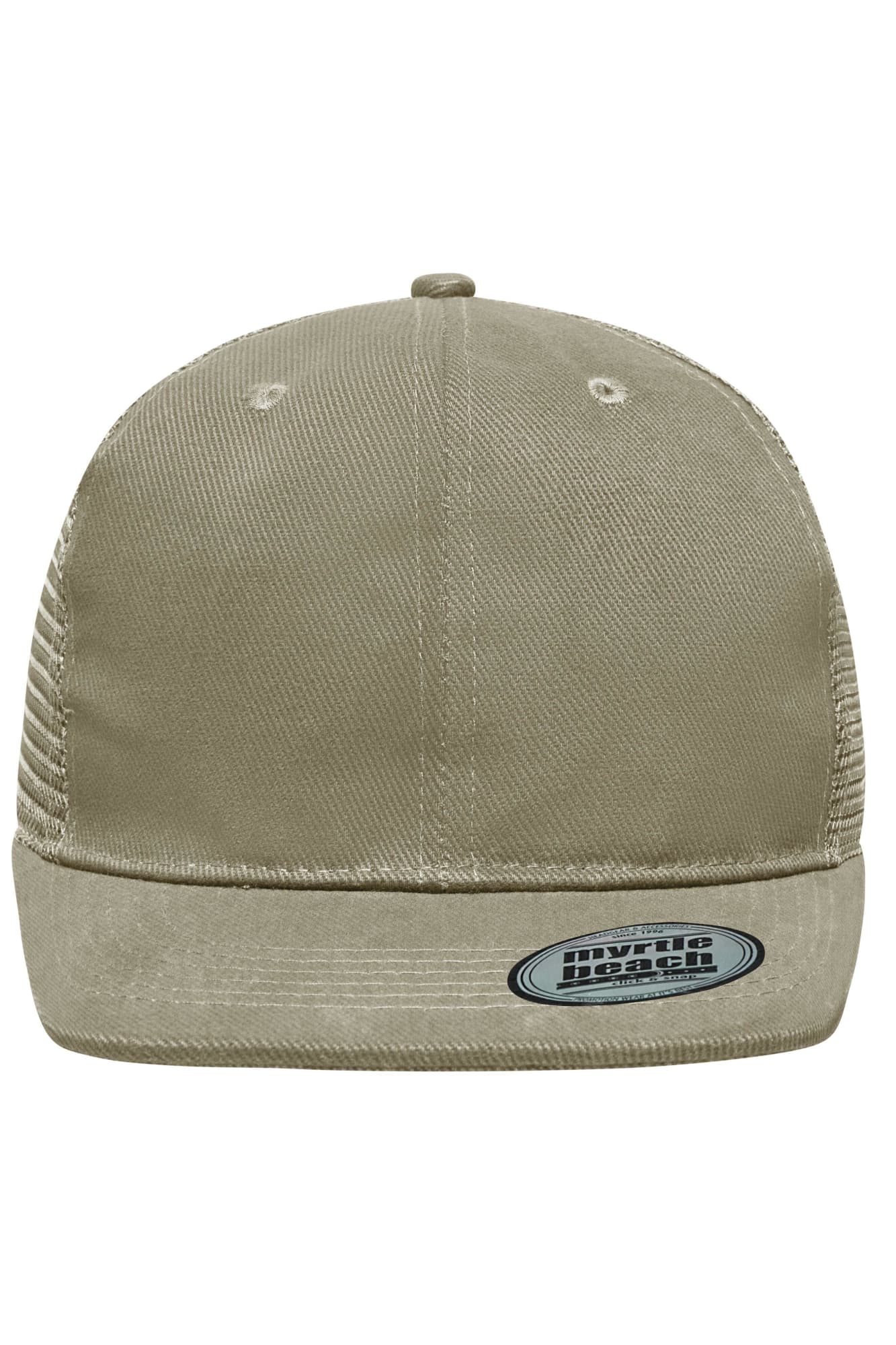 6 Panel Flat Peak Cap