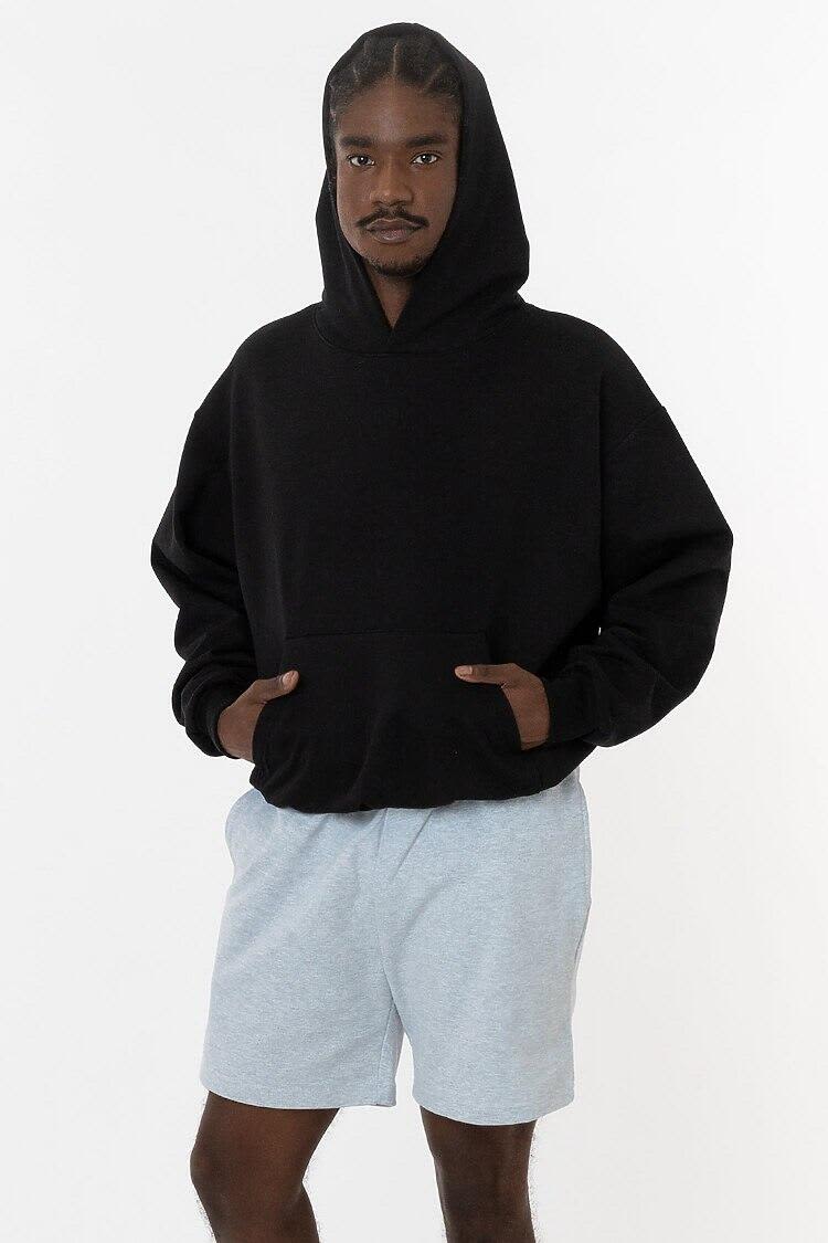 Mineral Wash Fleece Wide Hoodie C3-MWF1049