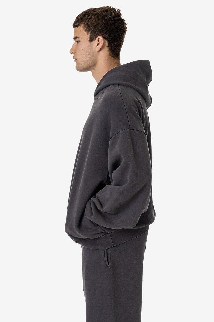 Garment Dye Plush Fleece Pullover Hoodie C3-PLU09GD