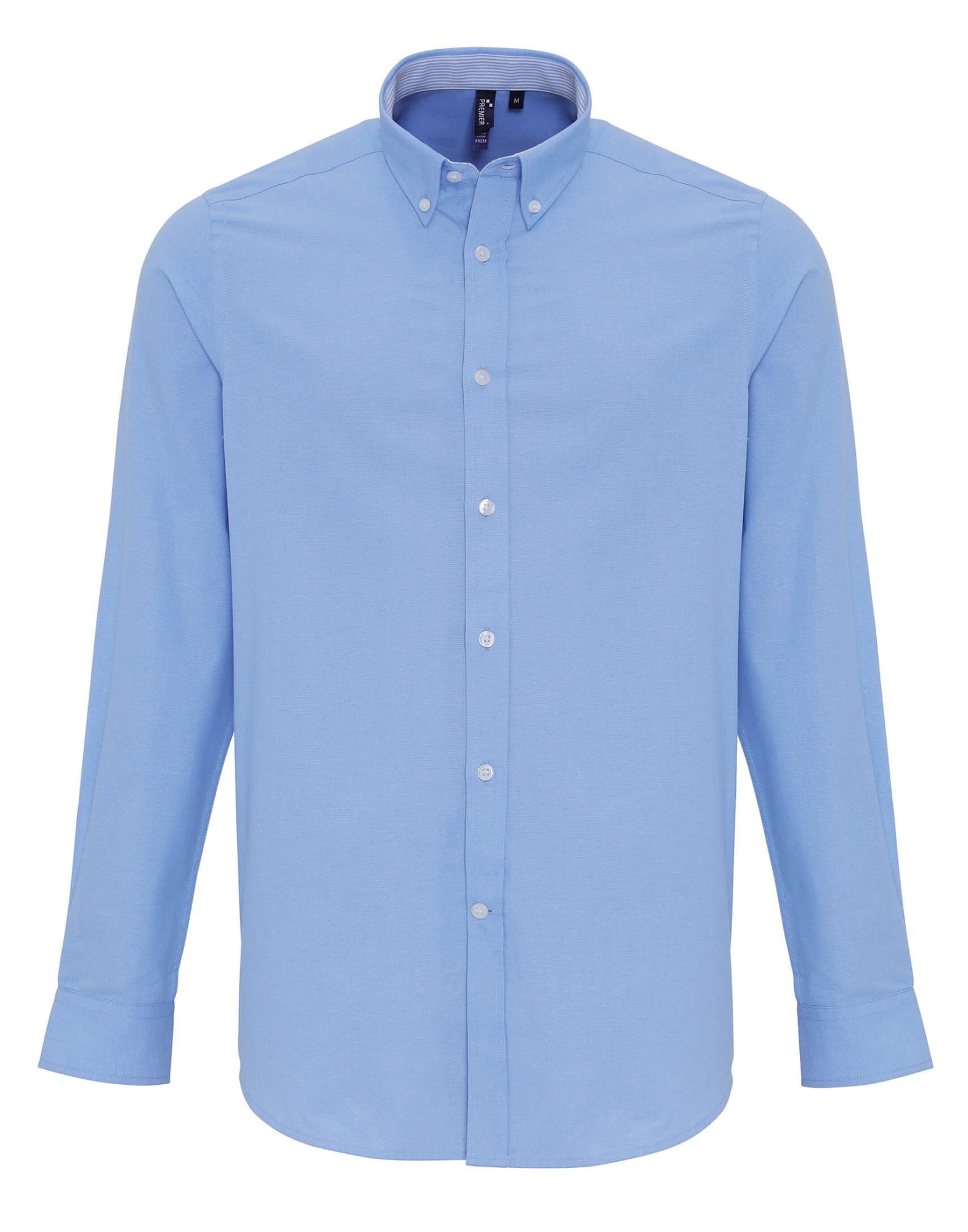 Cotton-Rich Oxford Stripes Shirt