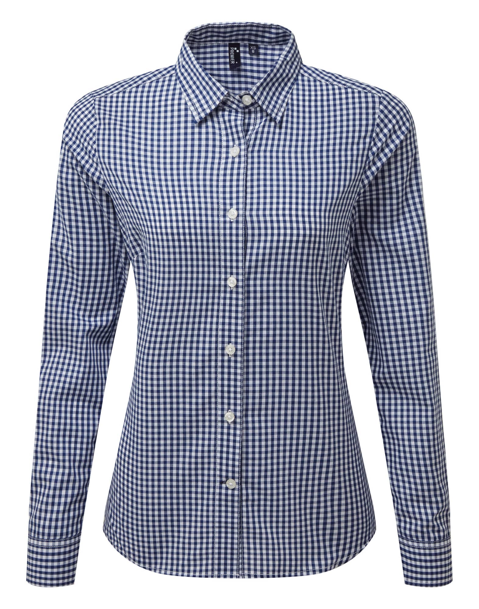 Womens Maxton Check L-S Shirt