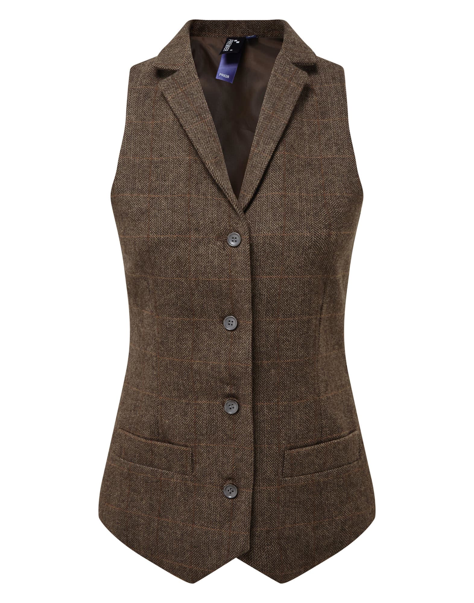 Womens Herringbone Waistcoat promotional product