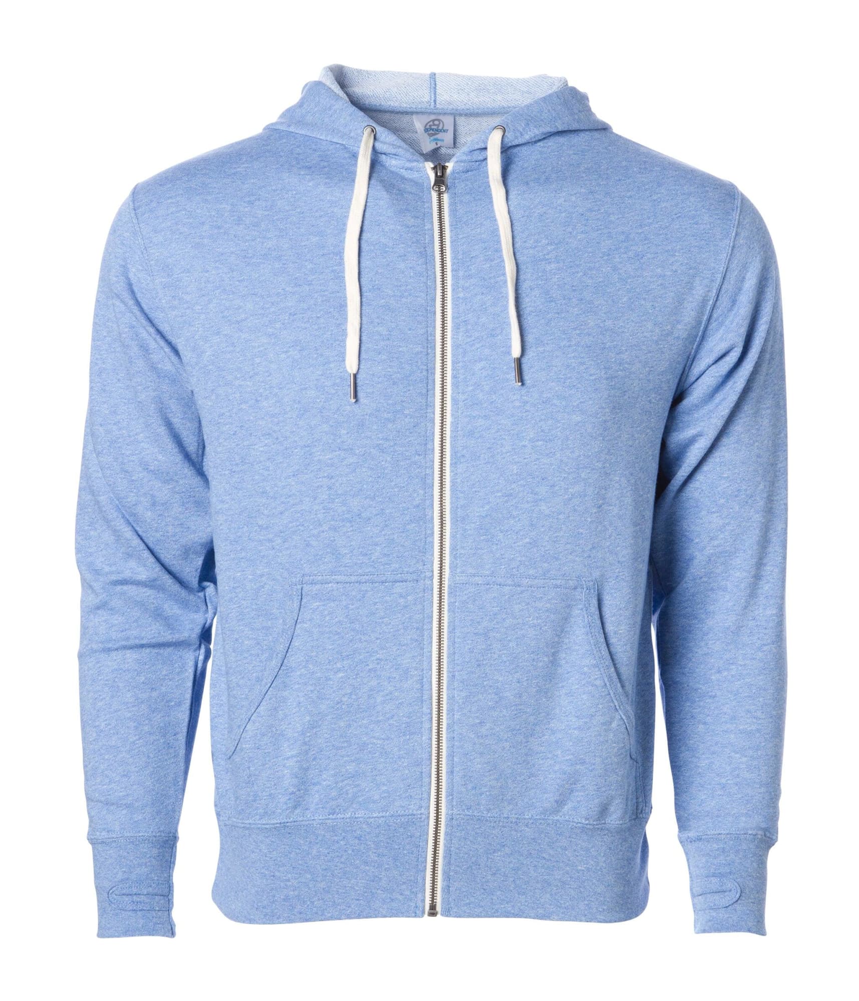 Unisex Heather Fitted Zip