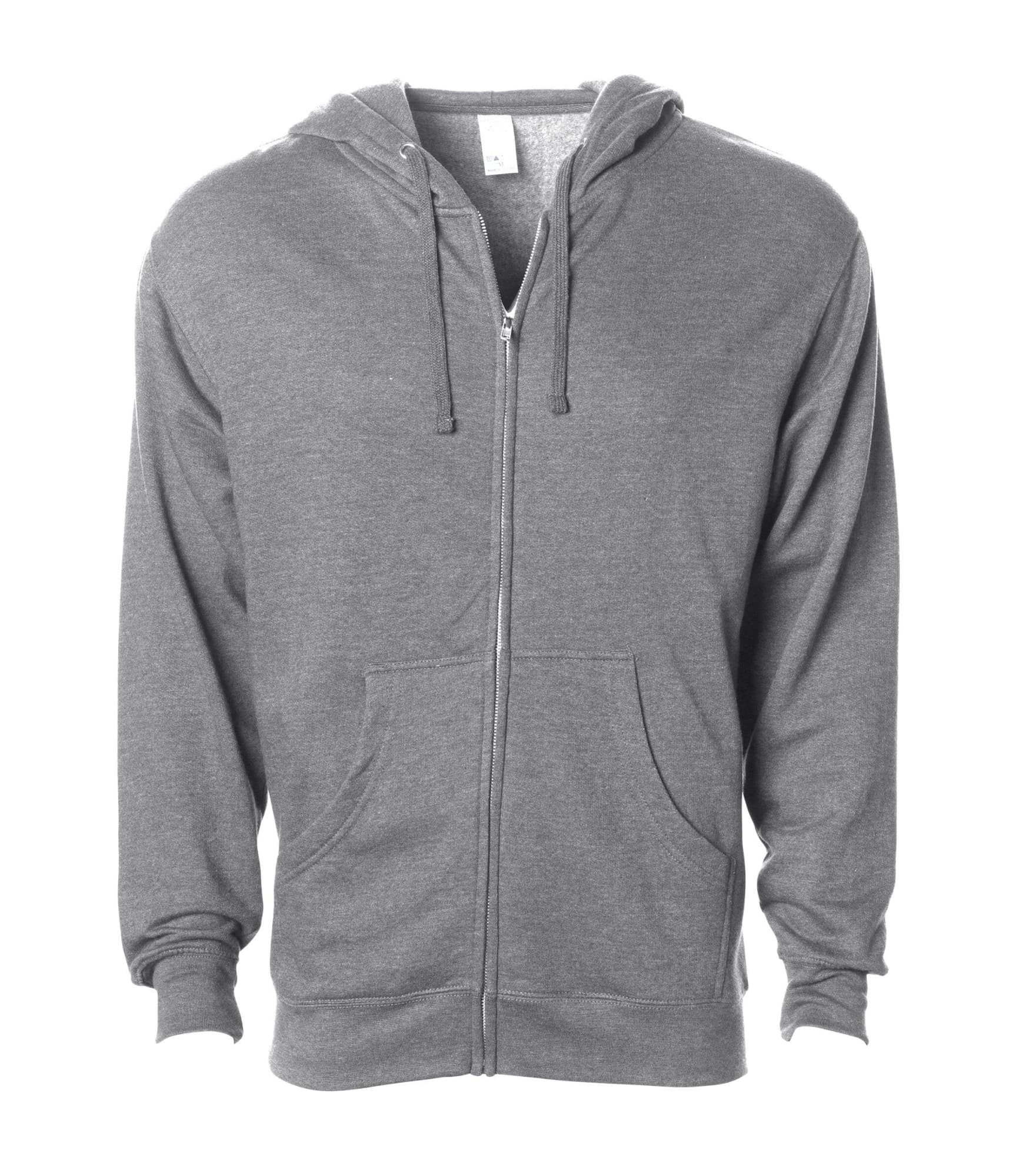 Mens Midweight Zip Hood