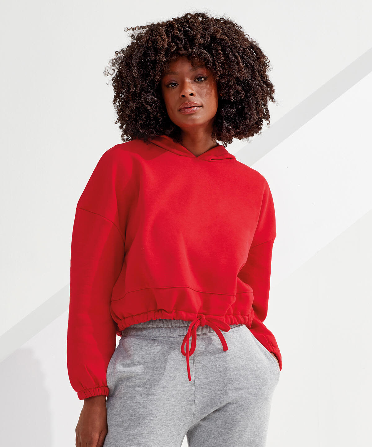 Cropped Oversize Hoodie