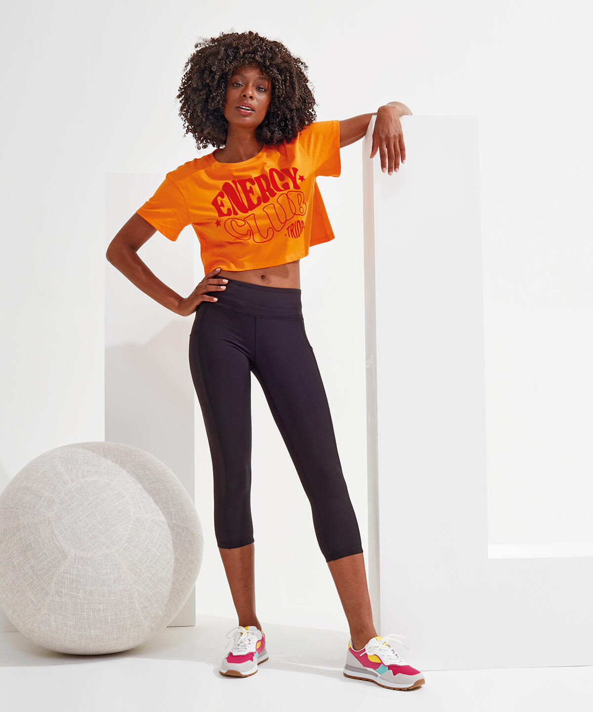 Recycled Performance Leggings 3/4 Length