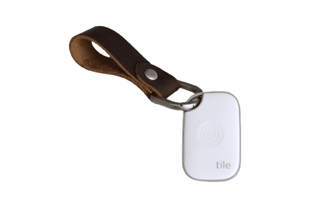 Tile Pro 1 Pack with Genuine Leather Key Fob