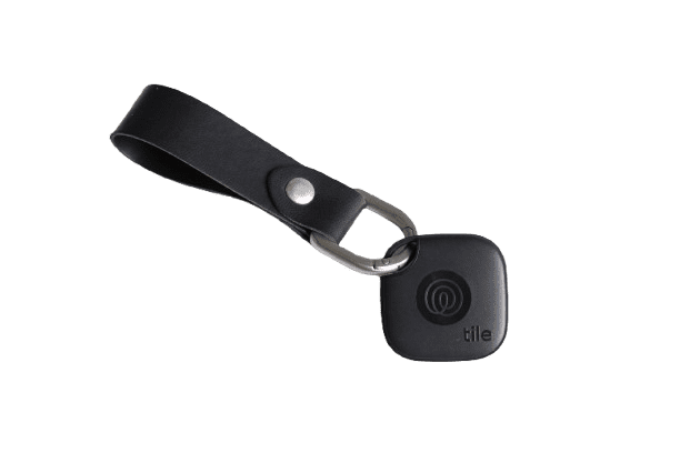 Tile Mate 1 Pack with Vegan Leather Key Fob