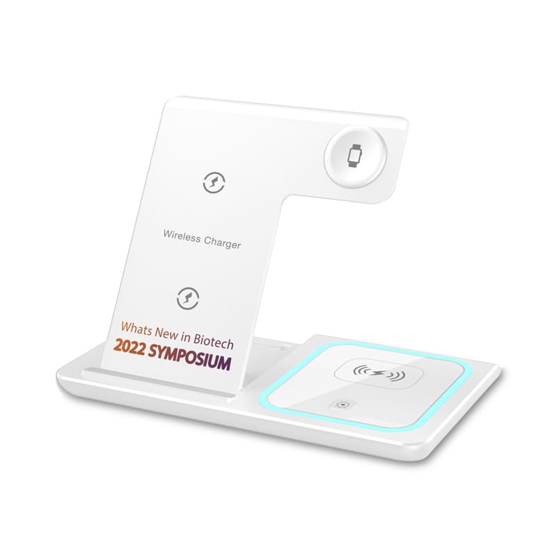Alternative view of Camden 15W 3n1 Fast Wireless Charger (with adapter)