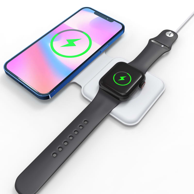 Alternative view of York 2n1 Magnetic Wireless Charger