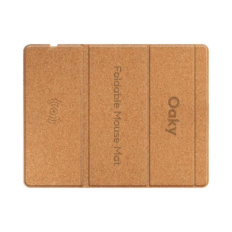 Alternative view of Oaky Eco Pro 15W Foldable Wireless Charging Mouse Pad