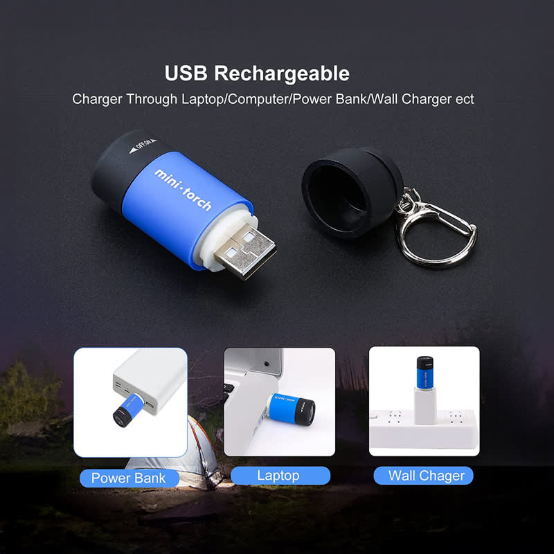 Alternative view of Marpa Rechargeable LED Torch