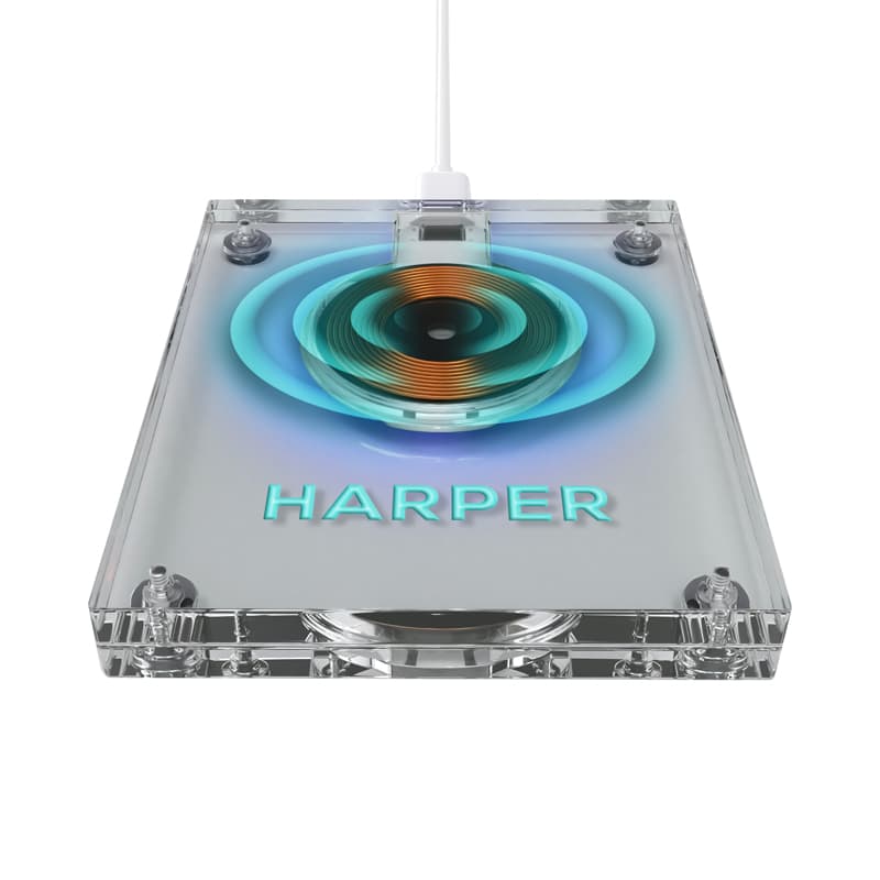 Harper 15 Watt Acrylic Wireless Charger