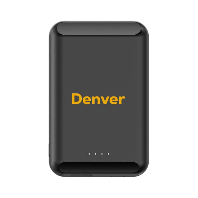 Denver Magnetic Wireless Power Bank - 5000 mAh
