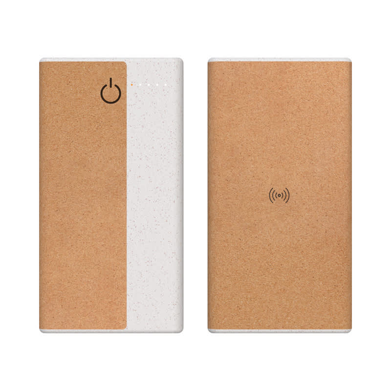Alternative view of Norfolk 15W Wireless Eco Power Bank - 10,000 mAh (Stock)