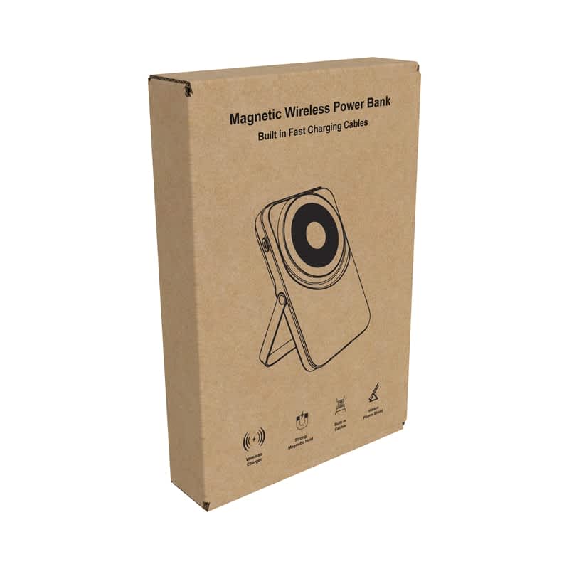 Alternative view of Durant 22.5W Quick Charge Wireless Power Bank - 10,000 mAh