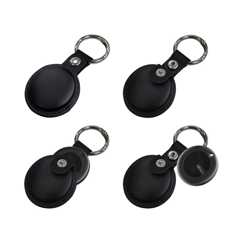 Alternative view of MiTag Duo Global Tracking Tag with PU Case (stock)
