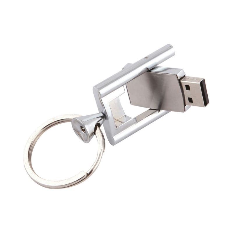 Alternative view of Chrome Flip Flash Drive