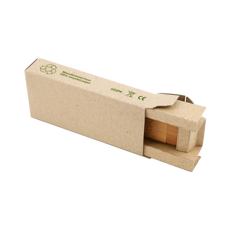 Alternative view of Bamboo Flash Drive