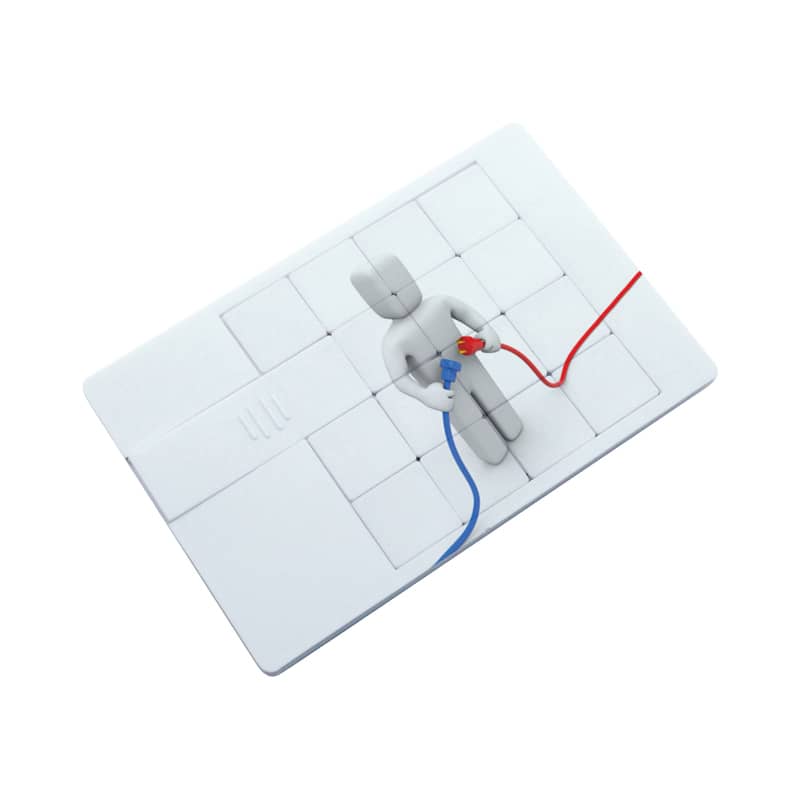 Alternative view of Puzzle Credit Card Flash Drive