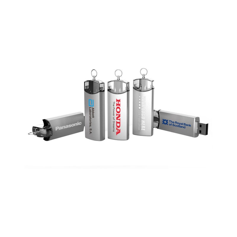 Alternative view of Pavo Twist Metal Flash Drive