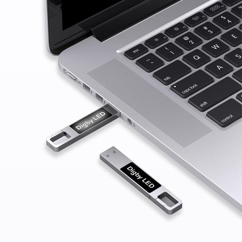 Alternative view of Digby LED Flash Drive