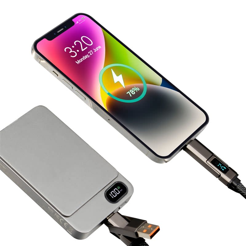 Alternative view of Thor Eco PD 65W Digital 4n1 Data / Fast Charging Cable