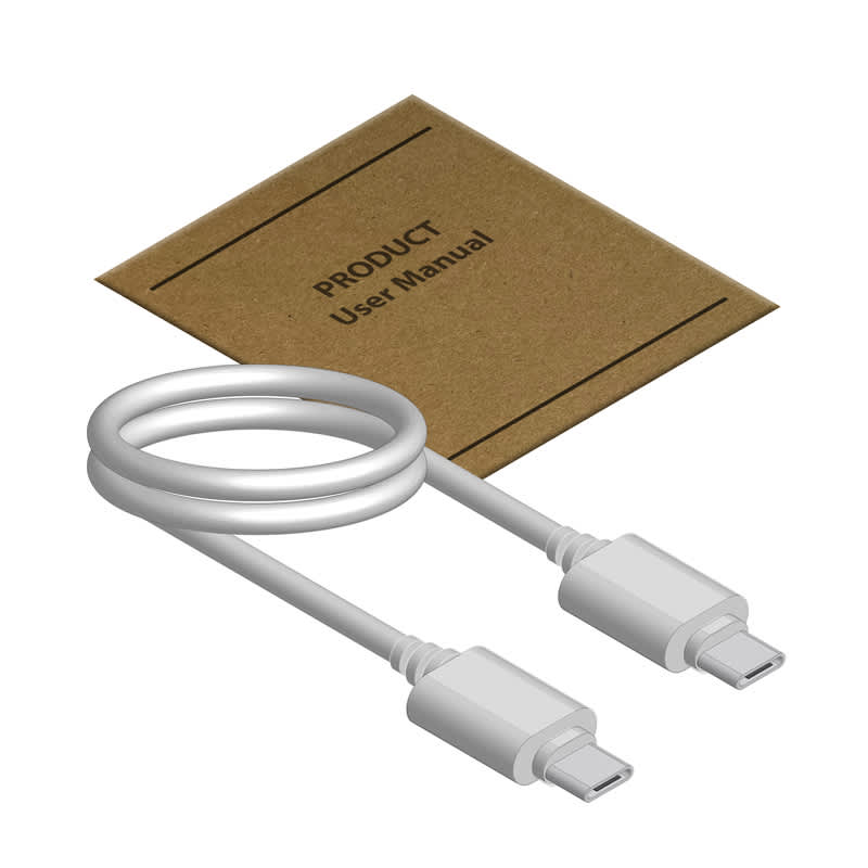 Alternative view of Powercharge Air Eco 5000 mAh Magnetic Wireless Power Bank