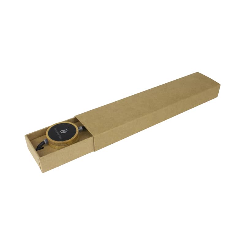 Kraft Sliding Gift Box 2 (with Engraved logo) - PK055 Image 