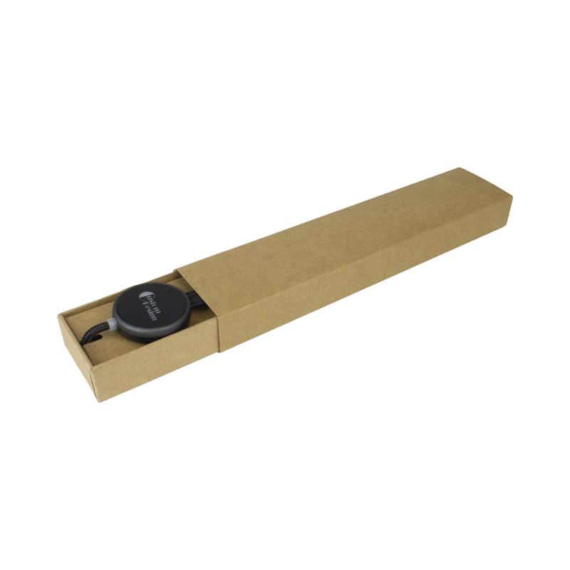Kraft Sliding Gift Box 2 (with Engraved logo) - PK055 Image 