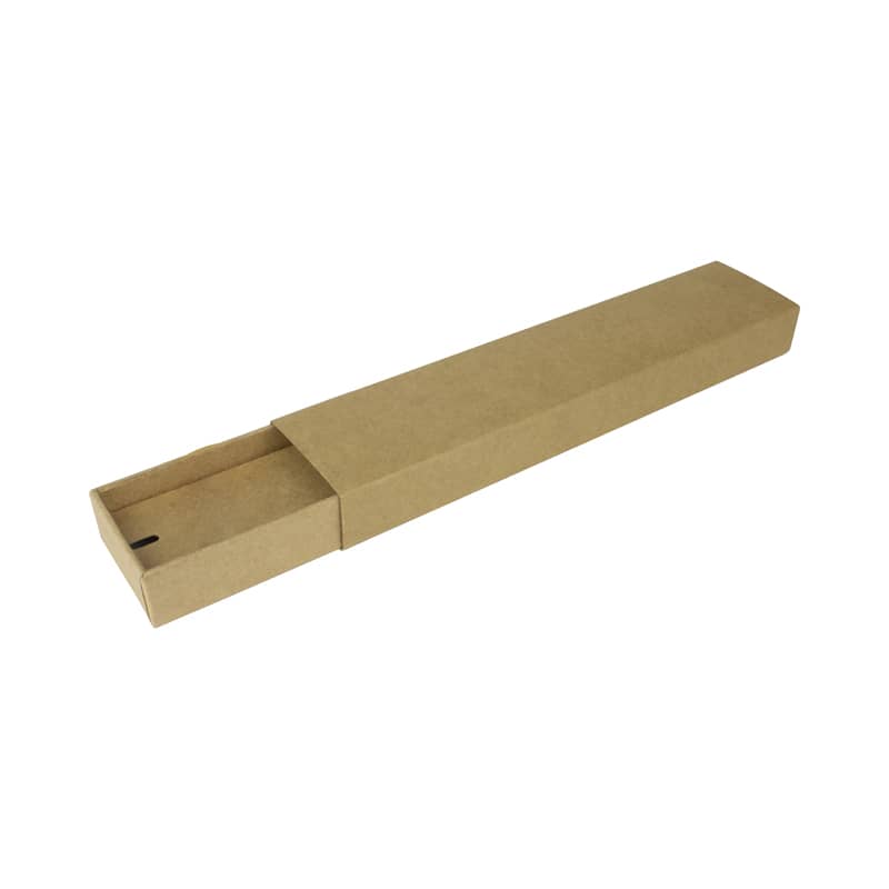 Kraft Sliding Gift Box 2 (with Engraved logo) - PK055 Image 