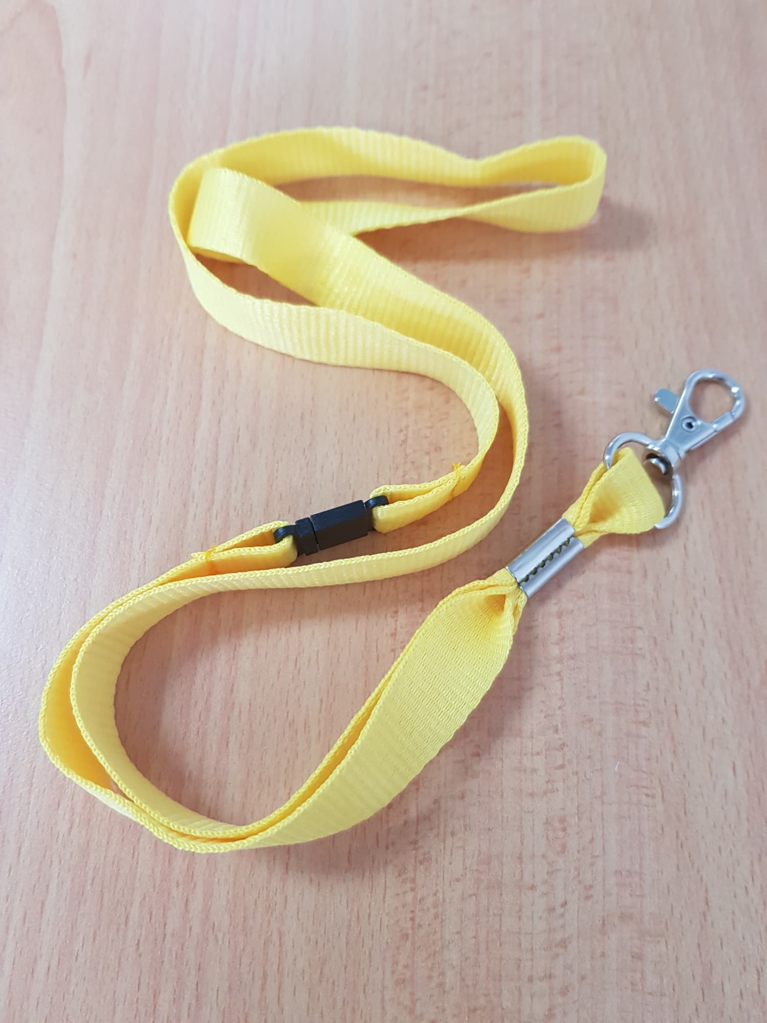 Unprinted Lanyard