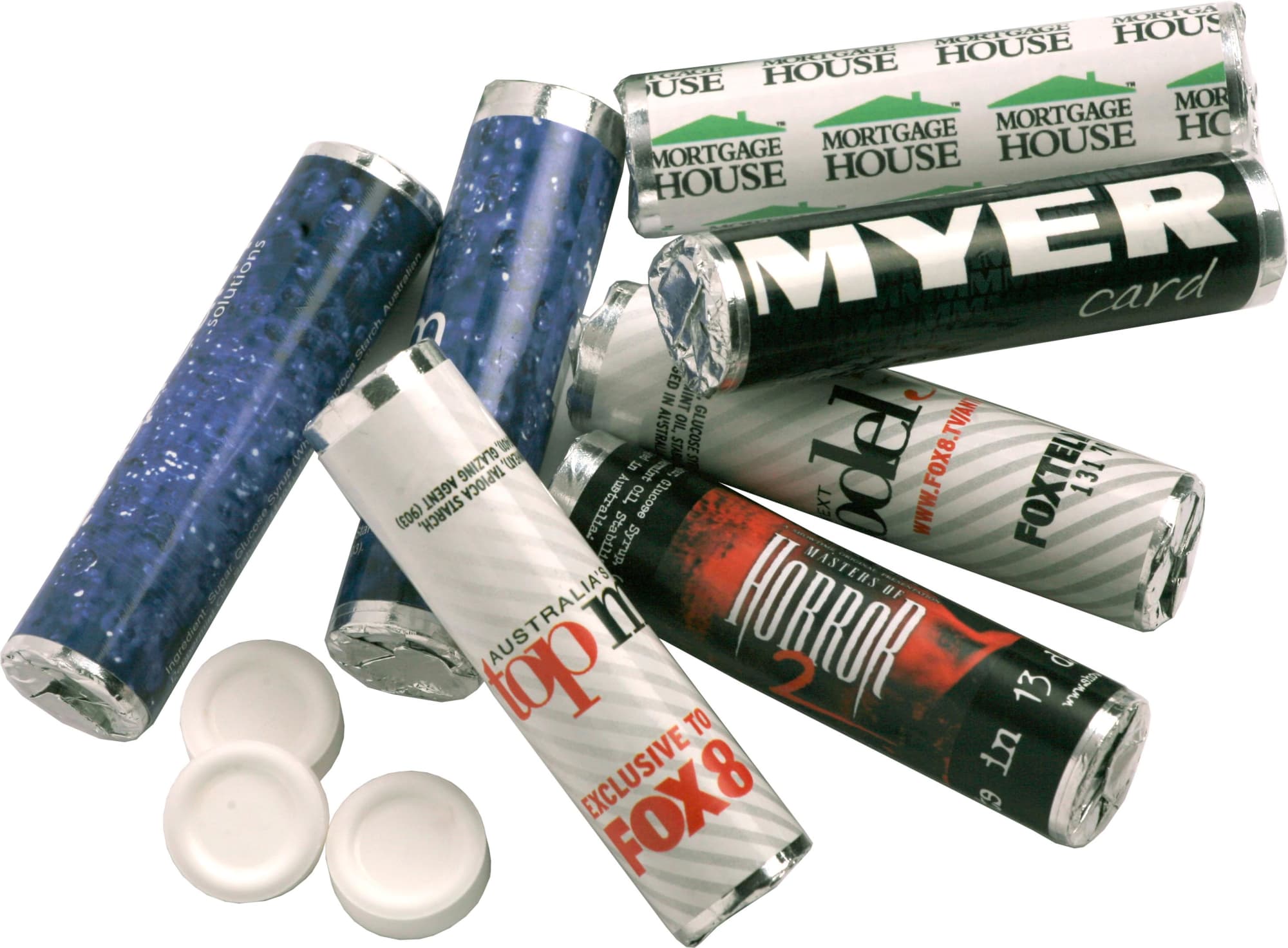 Branded Mint Rolls 25g