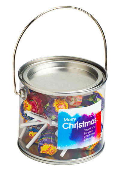 Medium PVC Bucket with Cuppa Chups x20 - CC004M Image