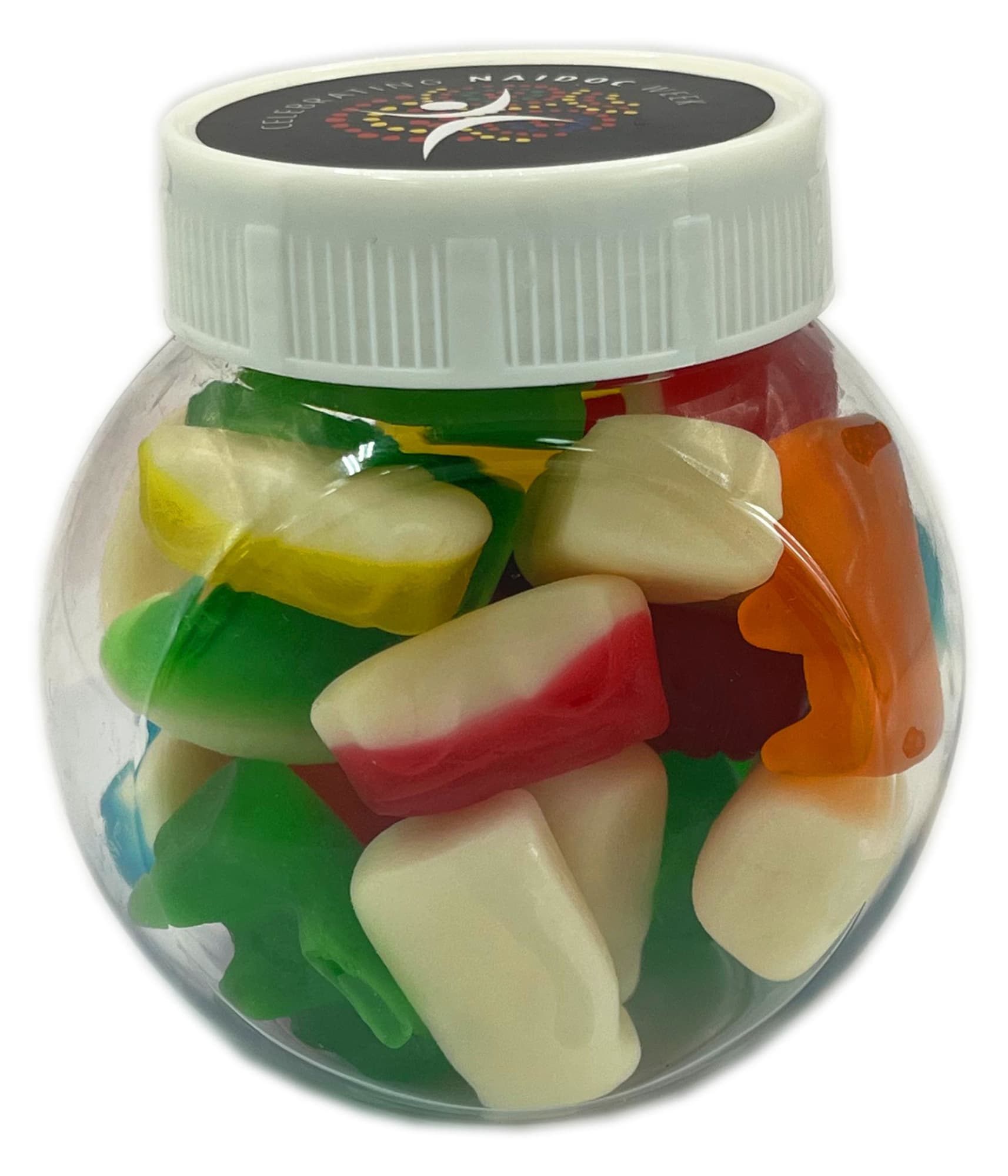 Plastic Jar with Mixed Lollies 135g