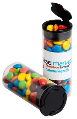 Flip Lid Tube with Mini M&Ms 35g