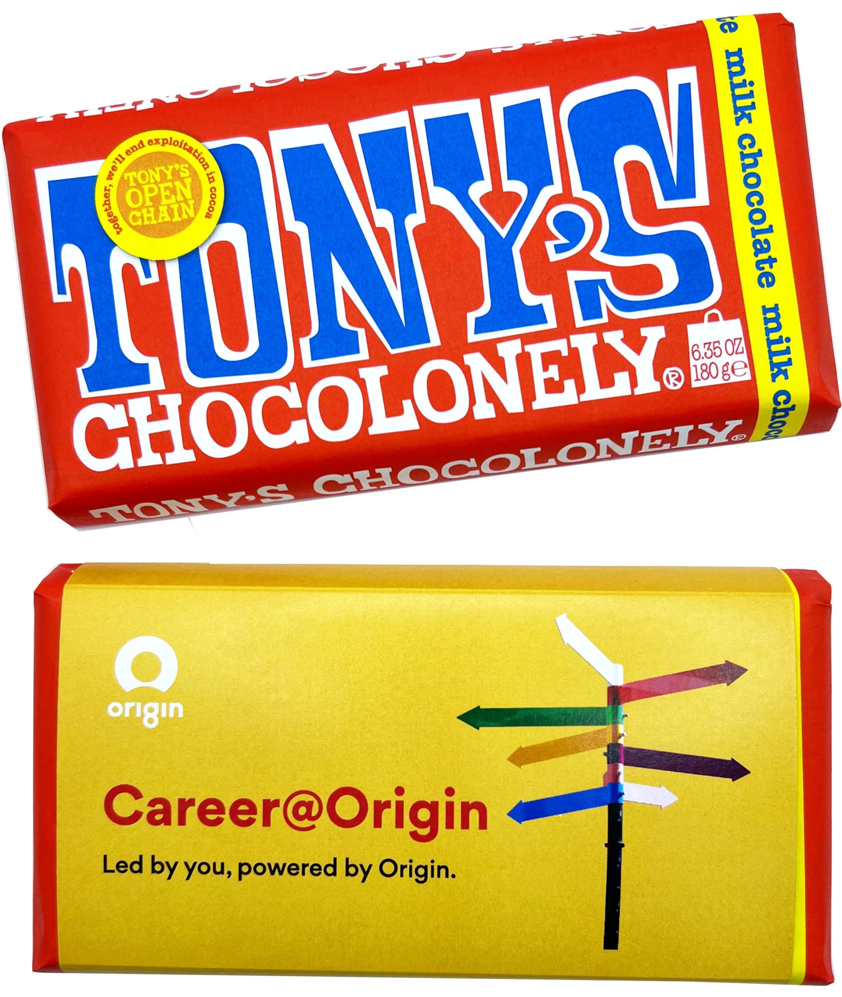 Tony's Chocolonely 180g with Sleeve