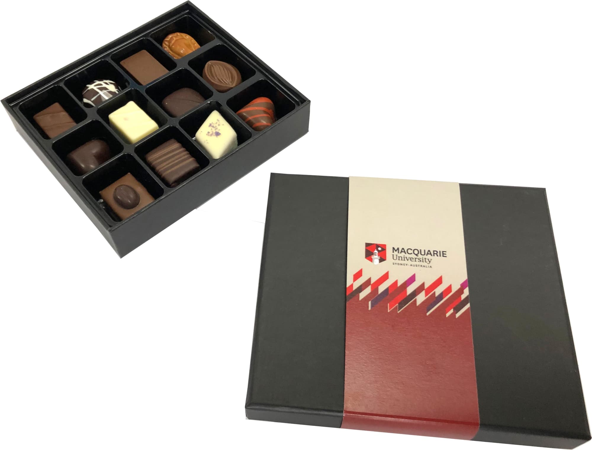 12 Pack Choc Box Assorted PRALINES